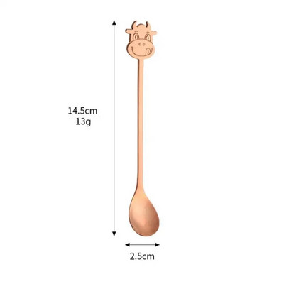1vnt mielas kavos desertinis šaukštas šakutė nerūdijančio plieno maišymo šaukštas ledų pyrago priedai Virtuvės baro desertinis kavos indai