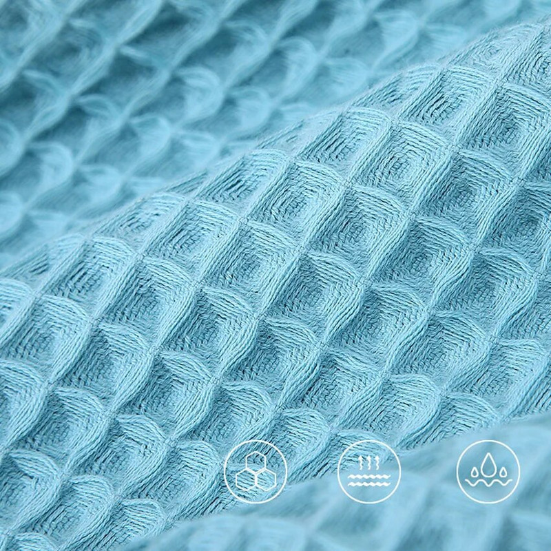 Vafel pamučni ručnik za kupanje Mekani saćasti ručnici za tuširanje za lice, jaki upijači 70x140 za odrasle, djecu, kućnu kupaonicu, tuš, kupanje, kupanje