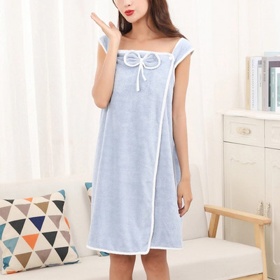 Nosivi ručnici za kupanje Ženska suknja za kupanje od koraljnog flisa Upijajući remen za hotelsku kućnu kupaonicu Ženski ogrtač Brzo sušeći ručnik