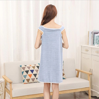 Nosivi ručnici za kupanje Ženska suknja za kupanje od koraljnog flisa Upijajući remen za hotelsku kućnu kupaonicu Ženski ogrtač Brzo sušeći ručnik