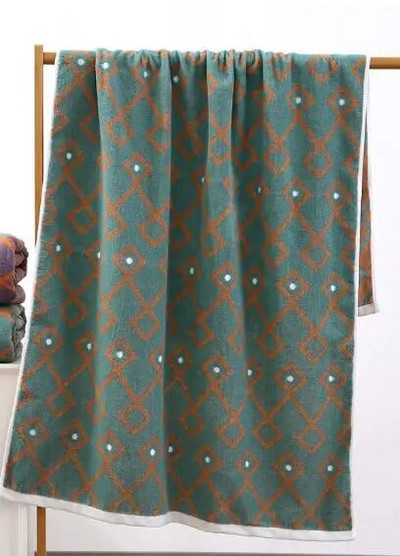 Novi muški, ženski pamučni ručnici za kupanje Veliki ručnici za plažu 70*140 cm Mekani ručnici za upijanje tuša u kupaonici