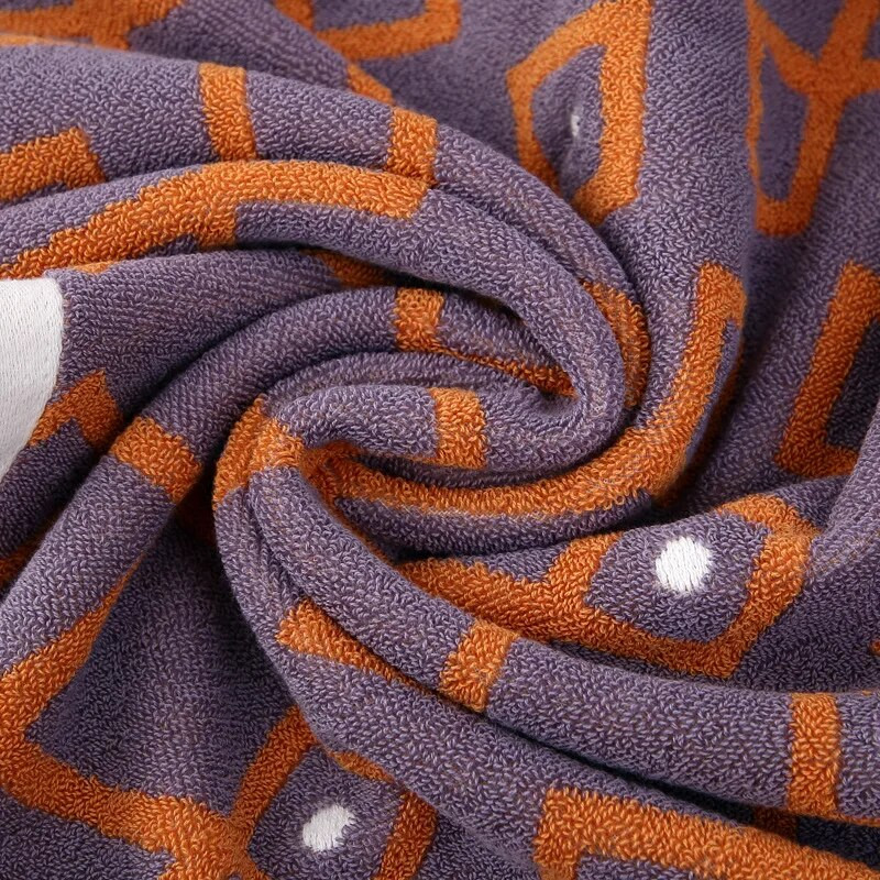 Novi muški, ženski pamučni ručnici za kupanje Veliki ručnici za plažu 70*140 cm Mekani ručnici za upijanje tuša u kupaonici