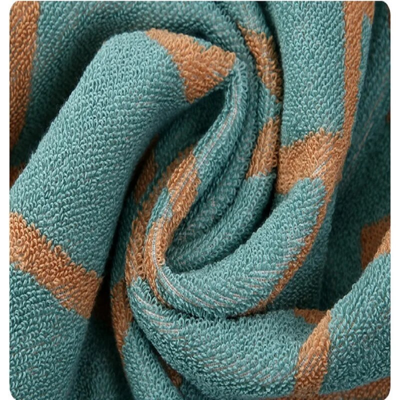 Novi muški, ženski pamučni ručnici za kupanje Veliki ručnici za plažu 70*140 cm Mekani ručnici za upijanje tuša u kupaonici