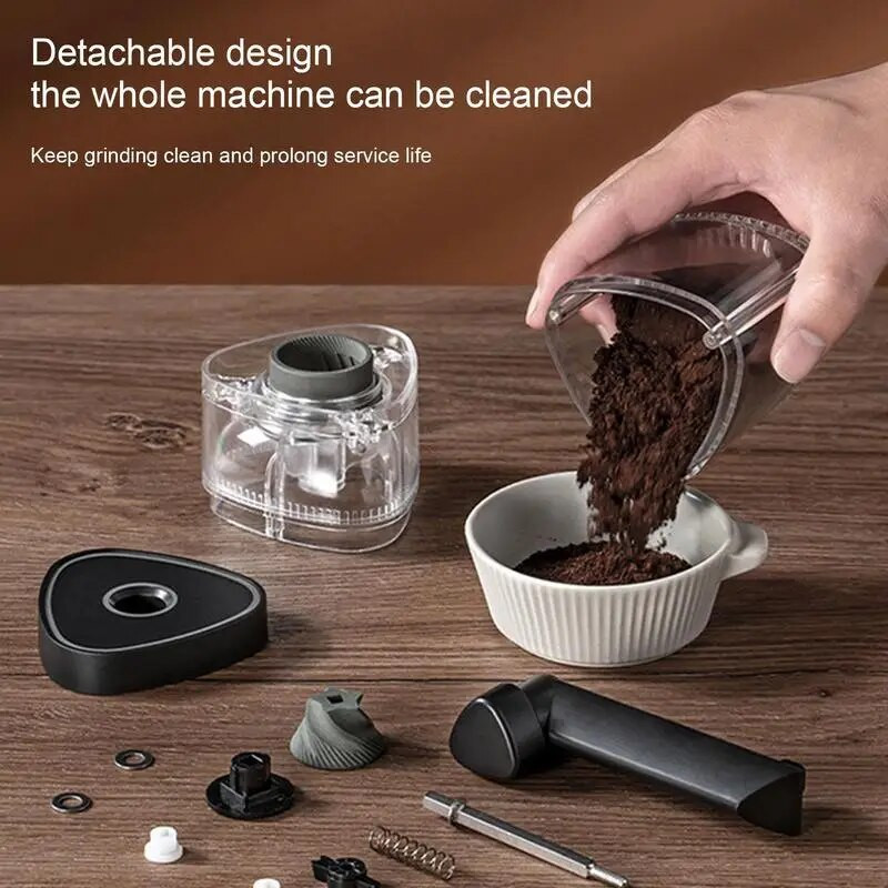 Ručni mlin za kavu za dom i vani, prijenosni mlin za espresso kavu, podesivi ručni brus, mljevenje zrna