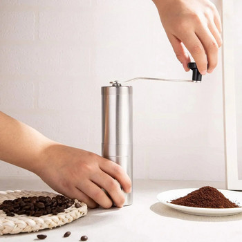 Χειροκίνητος Μύλος Καφέ Υψηλής Ποιότητας Φορητός Χειροποίητος Μύλος Κόκκων Καφέ Μύλος πολλαπλών Οσπρίων Εύκολος Καθαρισμός