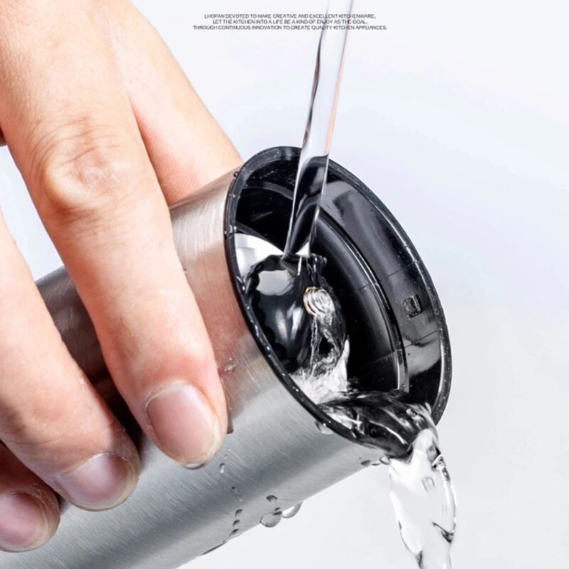 Käsitsi valmistatud kohvioaveski keraamilise reguleeritava nupuga, roostevabast terasest vändaga käsitsi valmistatud kohviveski, mida on lihtne kasutada