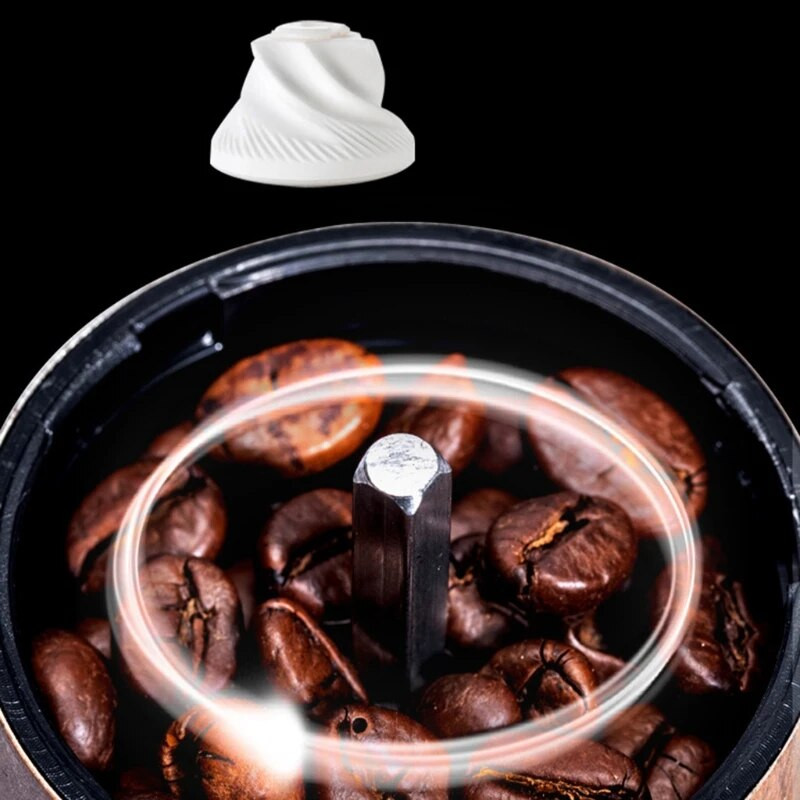 Käsitsi valmistatud kohvioaveski keraamilise reguleeritava nupuga, roostevabast terasest vändaga käsitsi valmistatud kohviveski, mida on lihtne kasutada