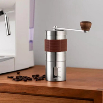 Φορητό χειροκίνητο Μύλος καφέ από ανοξείδωτο ατσάλι Χειροκίνητος μύλος καφέ Μύλος κόκκων καφέ Easy Clean Εργαλεία κουζίνας Μηχανή καφέ cocina