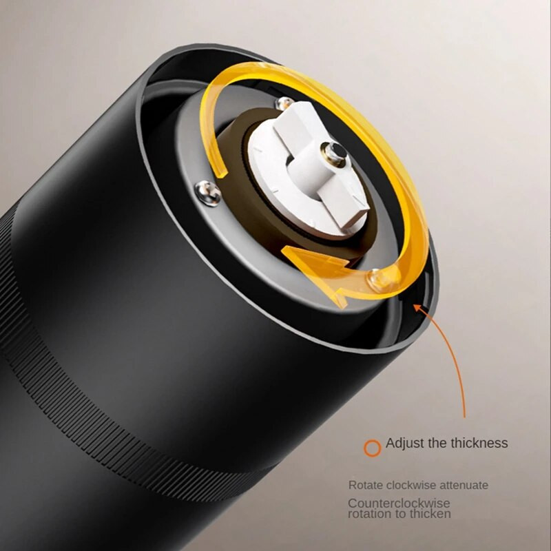 Кафемелачка Електрическа мелница за еспресо кафе на зърна Автоматична преносима акумулаторна мелничка за кафе от неръждаема стомана