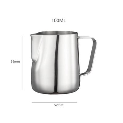 YouMi 100/150/250/350/600/1000ML 304 Latte Espresso kava od nehrđajućeg čelika Vrč za pjenjenje mlijeka Vrč za kavu