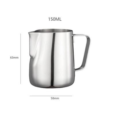 YouMi 100/150/250/350/600/1000ML 304 Latte Espresso kava od nehrđajućeg čelika Vrč za pjenjenje mlijeka Vrč za kavu