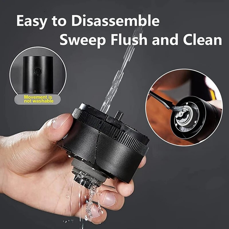 Kávédaráló TYPE-C USB töltő kerámia daráló mag Kávébab daráló Új frissítés hordozható elektromos