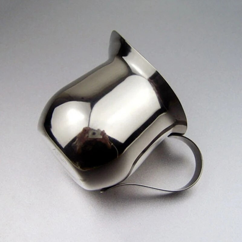 Кана за мляко от неръждаема стомана Кана за разпенване Кана за разпенване на мляко Еспресо Чаша за сметана Кафе за лате Кана за сметана Кухненски аксесоари за кафе