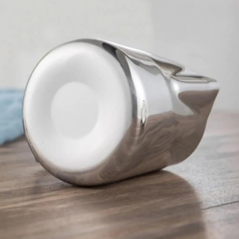 Vrč za mlijeko od nehrđajućeg čelika Šalica za pjenjenje kave Latte Art Aparat za espresso cappuccino Vrč za pjenjenje mlijeka 100/150/200 ml