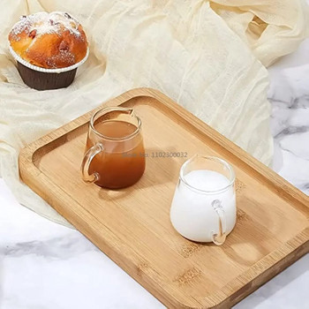 250ml Glass Creamer Pitcher Milk Pitcher Mini Glass Pitcher Διάφανες Γυάλινες Στάμνες για Τσάι Γαλάκτωμα Pourer