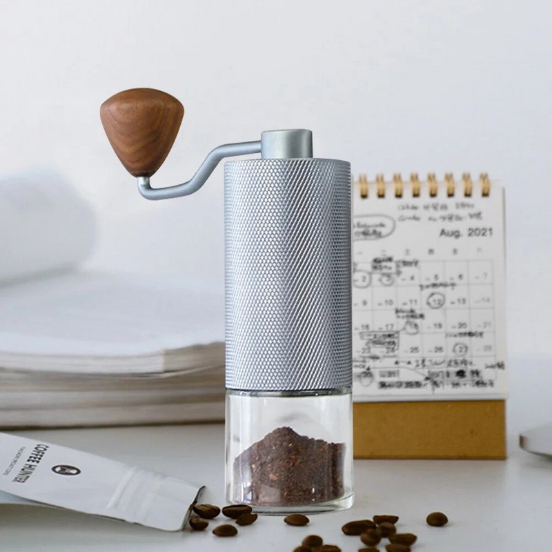 Ručni mlin za kavu Prijenosni ručni mlin za mljevenje s dvostrukim ležajem za pozicioniranje Mlinovi za mljevenje kave u zrnu Mlin Mini mljevenje kave