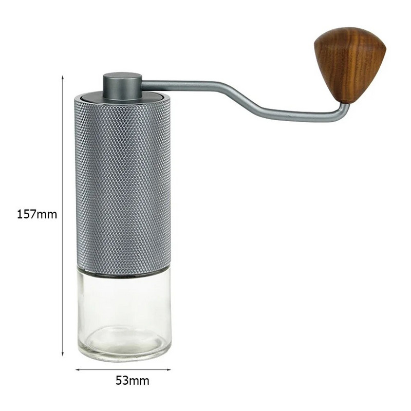 Ručni mlin za kavu Prijenosni ručni mlin za mljevenje s dvostrukim ležajem za pozicioniranje Mlinovi za mljevenje kave u zrnu Mlin Mini mljevenje kave