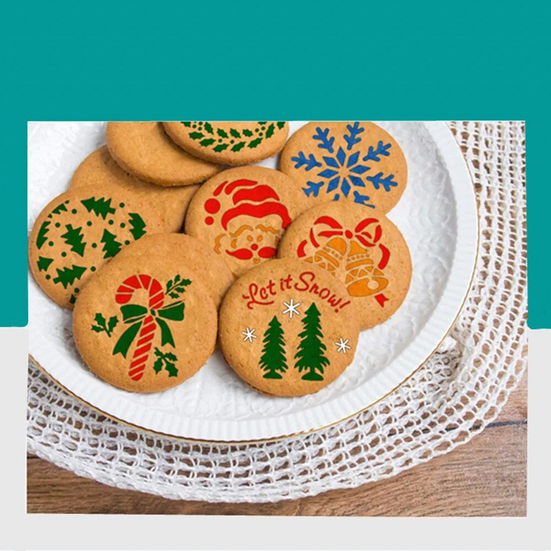 Dizajnerski predlošci šablona za kavu od 20 komada Životinje Cappuccino Mlijeko Art Latte Deco Dodaci za bariste Torta Crtež kolačića Višekratna upotreba