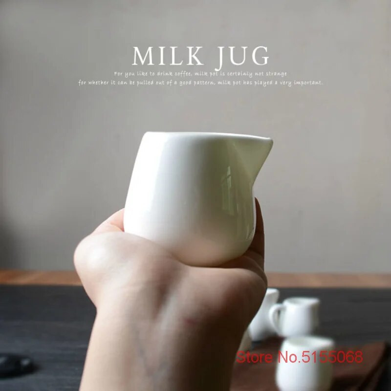 Mini Creamer Cafe Barista Milk Jug Καφετιέρα Εσπρέσο Αξεσουάρ Coffeeware Ceramic Milk Tank Pitcher Cup Factory Χονδρική