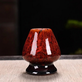 Σετ Matcha Αρχαία κινέζικα σκεύη πόσιμου τσαγιού Μπαμπού πινέλο τσαγιού (Chasen) Κεραμικό γιαπωνέζικο τσάι Τελετή Αξεσουάρ παρασκευής τσαγιού