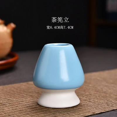 Matcha set Drevni kineski pribor za ispijanje čaja Četka za čaj od bambusa (Chasen) Keramika Japanska čajna ceremonija Pribor za pripremu čaja