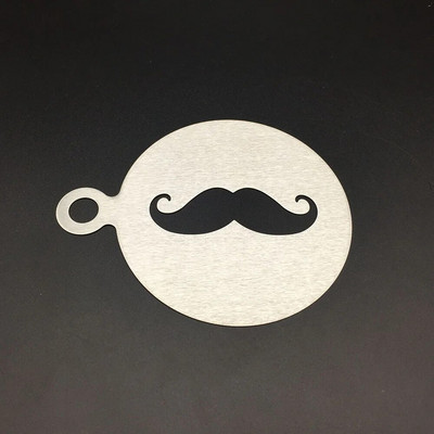 Модел за отпечатване на кафе Дебела кафене Пяна Спрей Шаблони Шаблони Декор Инструмент Популярен YH-460830