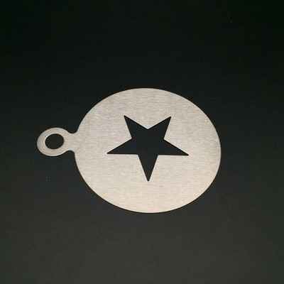 Модел за отпечатване на кафе Дебела кафене Пяна Спрей Шаблони Шаблони Декор Инструмент Популярен YH-460830