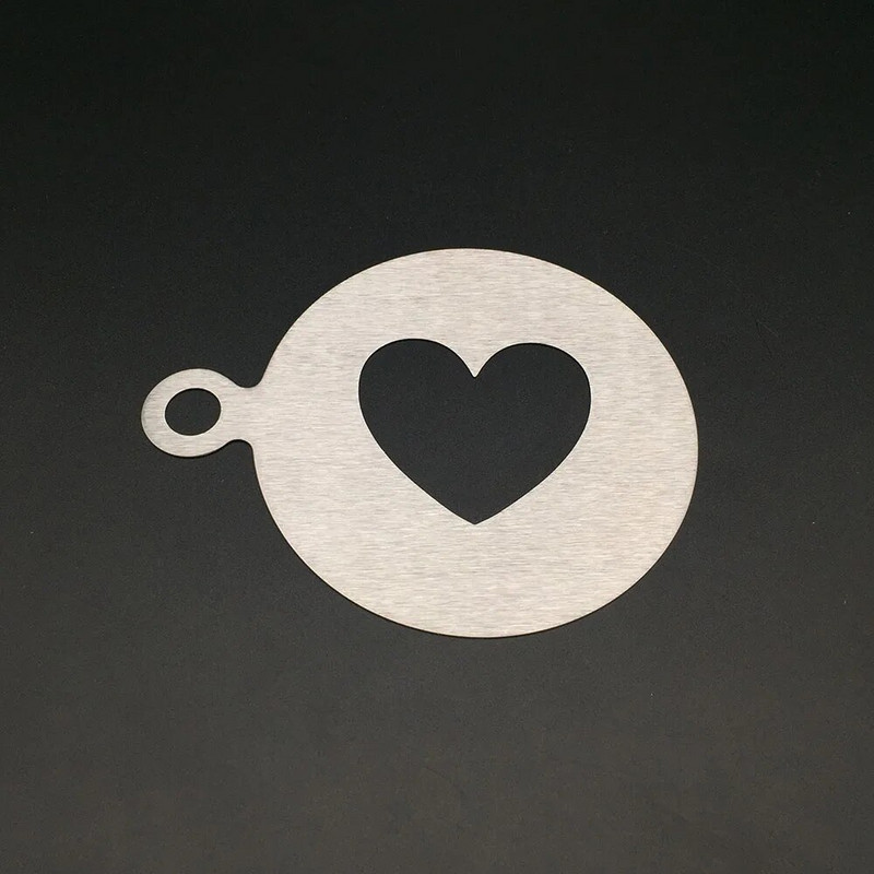 Модел за отпечатване на кафе Дебела кафене Пяна Спрей Шаблони Шаблони Декор Инструмент Популярен YH-460830