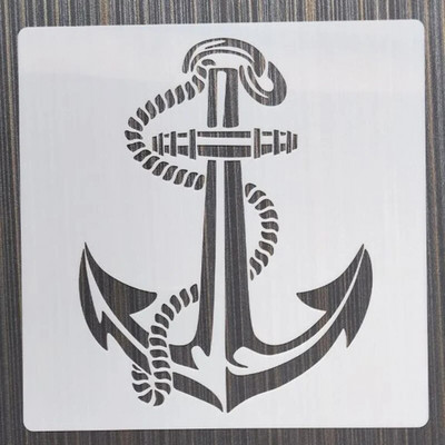 1Pcs 15Cm 20Cm 30Cm Sidro DIY Šablone za slojeve Oslikavanje zidova Namještaj Spomenar Bojanje Reljefni album Ukrasni predložak