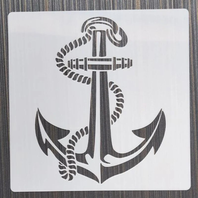 1Pcs 15Cm 20Cm 30Cm Sidro DIY Šablone za slojeve Oslikavanje zidova Namještaj Spomenar Bojanje Reljefni album Ukrasni predložak