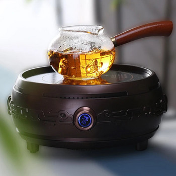 Creative Kung Fu Tea Tool Топлоустойчива стъклена дървена дръжка Справедлива чаша Прозрачен дозатор за чай Офис Чайник Turkey Coffee Bot