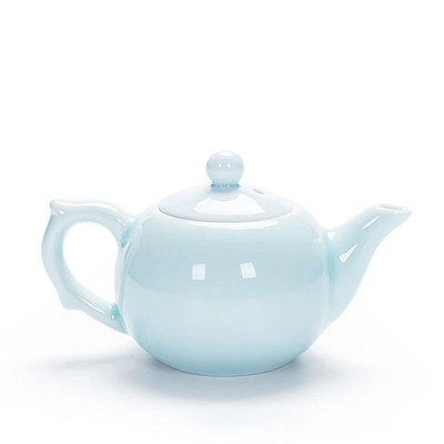Kreativni čajnik Celadon, mali čajnik za ribu, izuzetan čajnik za kuhanje vode, setovi za kavu i čaj, kineska tradicija, cvjetni lonac za čaj, posuđe za čaj