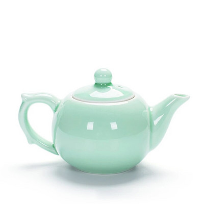 Kreativni čajnik Celadon, mali čajnik za ribu, izuzetan čajnik za kuhanje vode, setovi za kavu i čaj, kineska tradicija, cvjetni lonac za čaj, posuđe za čaj