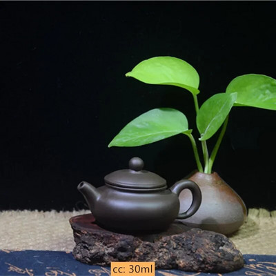 Mini ljubičasti glineni čajnik Zhu Mud čajnik malog kapaciteta Kineski dodaci za ceremoniju čaja Prilagođeni kućni set za čaj Dekoracija