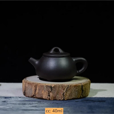 Mini ljubičasti glineni čajnik Zhu Mud čajnik malog kapaciteta Kineski dodaci za ceremoniju čaja Prilagođeni kućni set za čaj Dekoracija