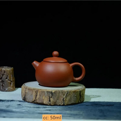 Mini ljubičasti glineni čajnik Zhu Mud čajnik malog kapaciteta Kineski dodaci za ceremoniju čaja Prilagođeni kućni set za čaj Dekoracija