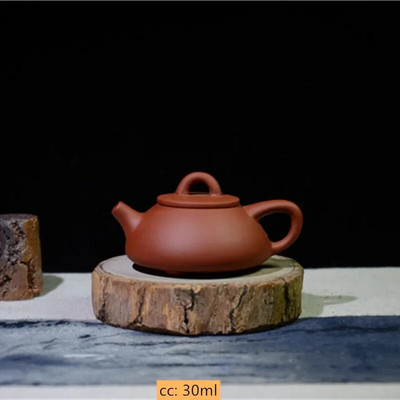 Mini ljubičasti glineni čajnik Zhu Mud čajnik malog kapaciteta Kineski dodaci za ceremoniju čaja Prilagođeni kućni set za čaj Dekoracija