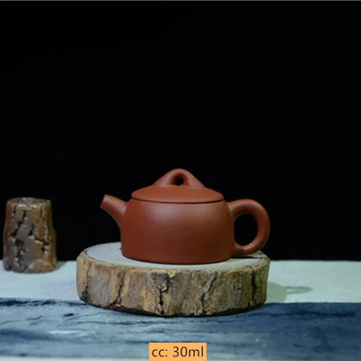 Mini ljubičasti glineni čajnik Zhu Mud čajnik malog kapaciteta Kineski dodaci za ceremoniju čaja Prilagođeni kućni set za čaj Dekoracija