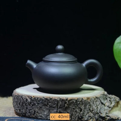 Mini ljubičasti glineni čajnik Zhu Mud čajnik malog kapaciteta Kineski dodaci za ceremoniju čaja Prilagođeni kućni set za čaj Dekoracija