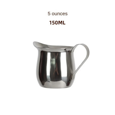 Kuhinjski vrč za pjenjenje mlijeka od nehrđajućeg čelika Espresso kava na pari Barista Craft latte cappuccino šalica za mlijeko vrč za pjenjenje