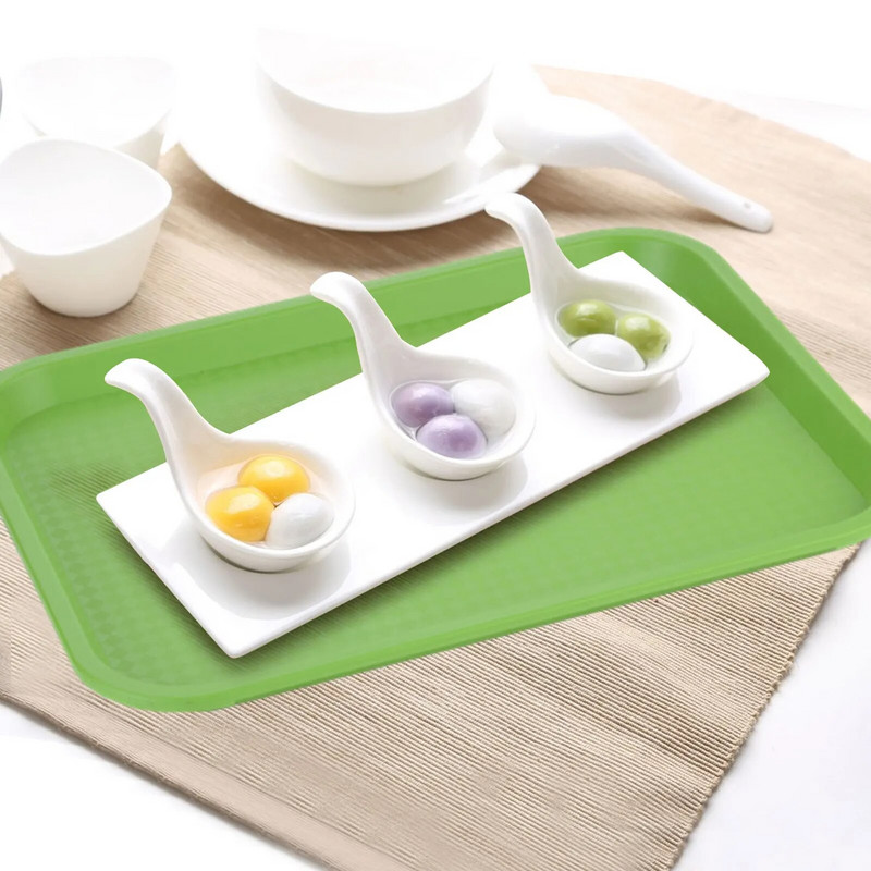 Декоративен поднос Здрава многофункционална офисна кухня Чаени закуски Издръжлива поднос за сервиране Органайзер за бюро Поднос за сервиране Поднос