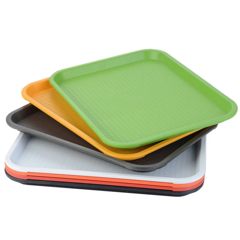 Декоративен поднос Здрава многофункционална офисна кухня Чаени закуски Издръжлива поднос за сервиране Органайзер за бюро Поднос за сервиране Поднос