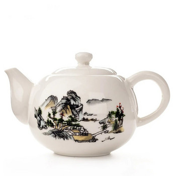 Κινεζικό Kung Fu Tea Pot Dehua Kettle Clay Coffee Teapot Teapot and Cup Set Gaiwan Samovar Coffeeware Teaware Teeware Teware Bar
