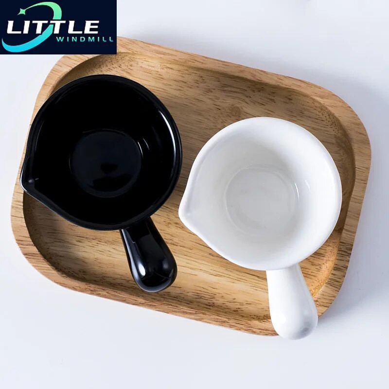 Kineski vrč za mlijeko 85 ml Britanski pastoralni porculanski aparat za kremu Europa Keramički vrč za čaj i kavu Espresso šalica