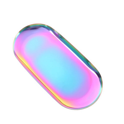 Põhjamaade stiilis kuldne roostevabast terasest magustoidutaldrik pähklipuuviljakoogialus