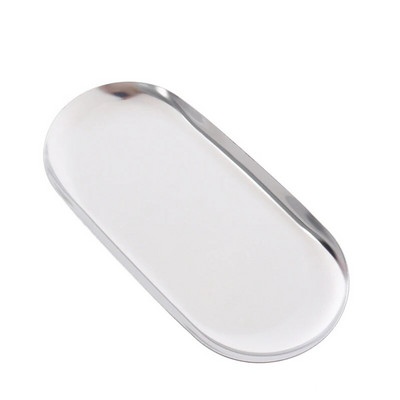 Põhjamaade stiilis kuldne roostevabast terasest magustoidutaldrik pähklipuuviljakoogialus