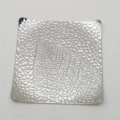 Varinis arbatos padėkliukas lėkštė Japoniškos arbatos ceremonijos priedai Izoliacinis padėklas Rankų darbo puodelių laikiklis Bronzinis padėkliukas Arbatos kilimėlis