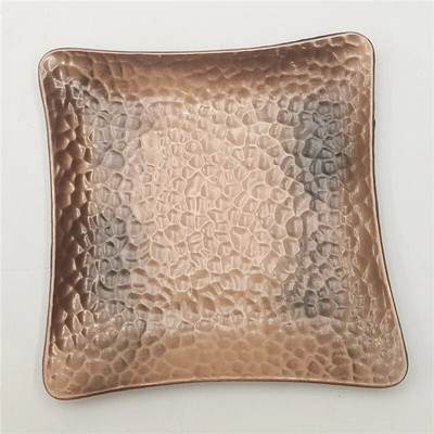 Varinis arbatos padėkliukas lėkštė Japoniškos arbatos ceremonijos priedai Izoliacinis padėklas Rankų darbo puodelių laikiklis Bronzinis padėkliukas Arbatos kilimėlis