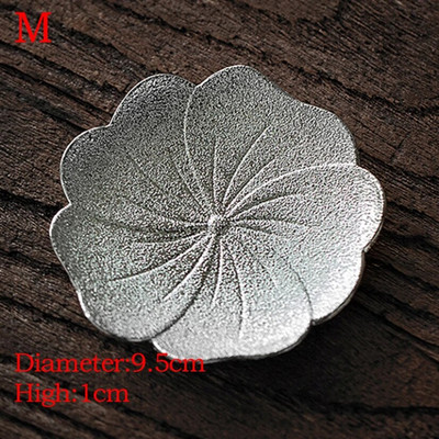 Vintage κράμα τσαγιού σουβέρ θήκη για φλιτζάνια μόνωση αντίκες χάλκινο Kung fu Δίσκος τσαγιού Ματ Μαξιλαράκι για καφέ Σουπλά Αξεσουάρ τσαγιού