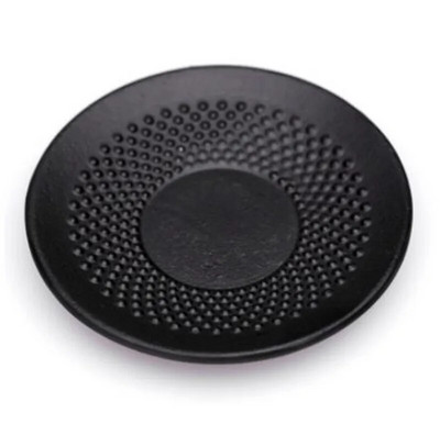 Šalica za čaj i tanjurić od lijevanog željeza u japanskom stilu Posuđe za piće Izdržljiva šalica za čaj od lijevanog željeza Metalni podmetači Šalica za espresso kavu